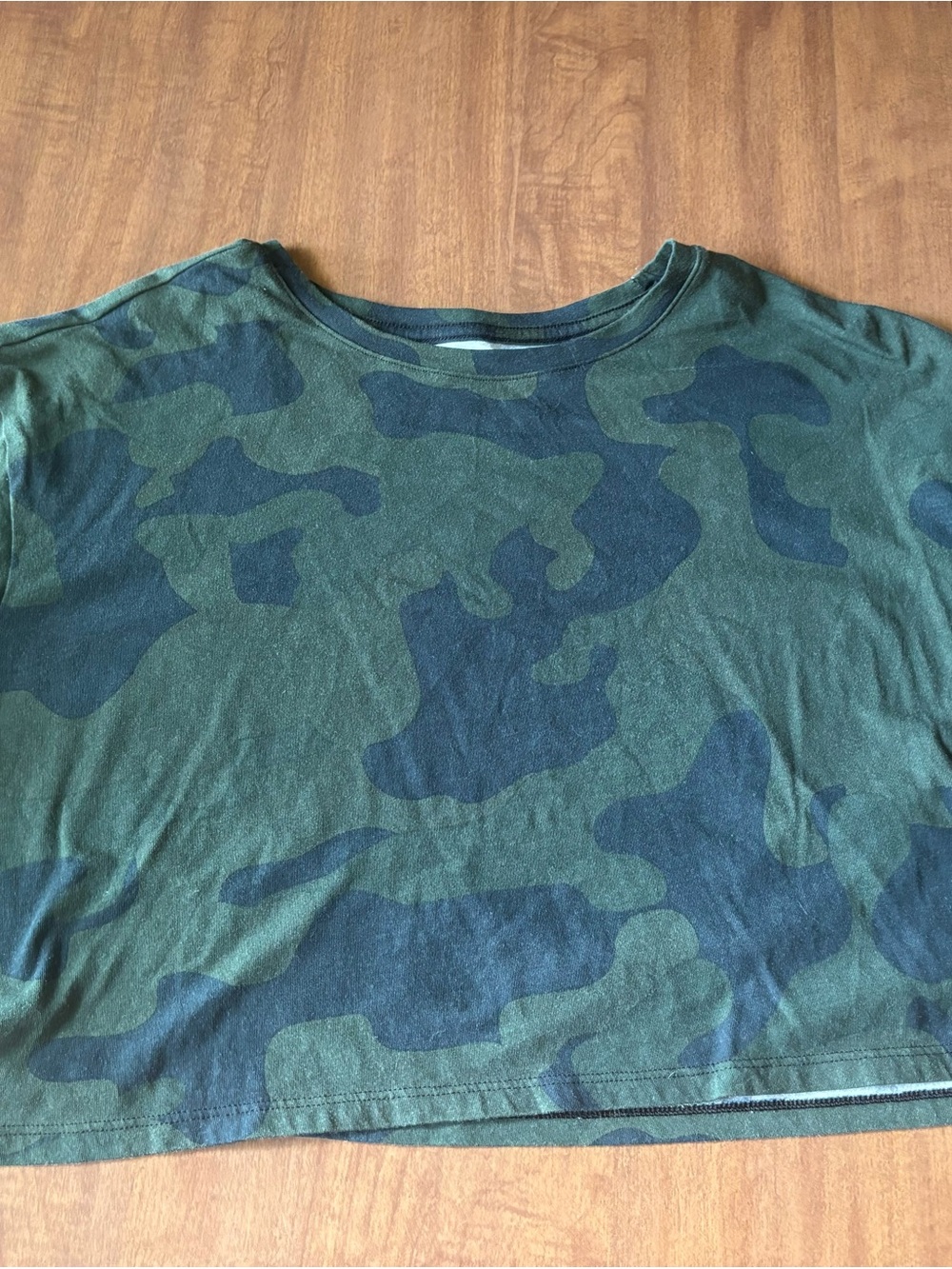 Kids Camouflage Short Sleeve Tee - Green Camo